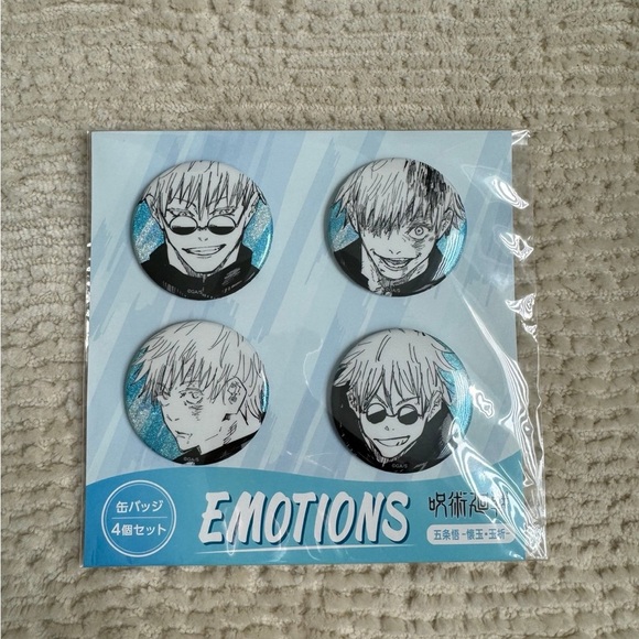 Manga | Jewelry | Jujutsu Kaisen Gojo Satoru Can Badge Set Buttons New ...